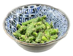 インゲンのゴマ和え(1Kg)